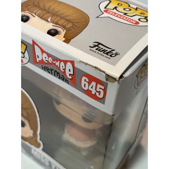 Funko Pop Television 645 Miss Yvonne Pee-Wee Herman Vinyl Figure Collectible in - Picture 3 of 8